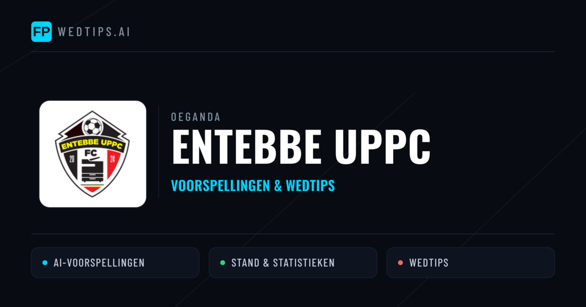 Entebbe UPPC voorspellingen & statistieken