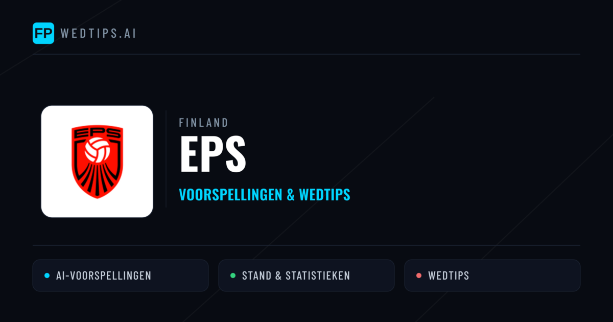 EPS voorspellingen & statistieken
