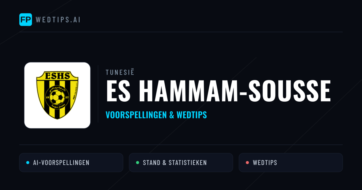 ES Hammam-Sousse voorspellingen & statistieken