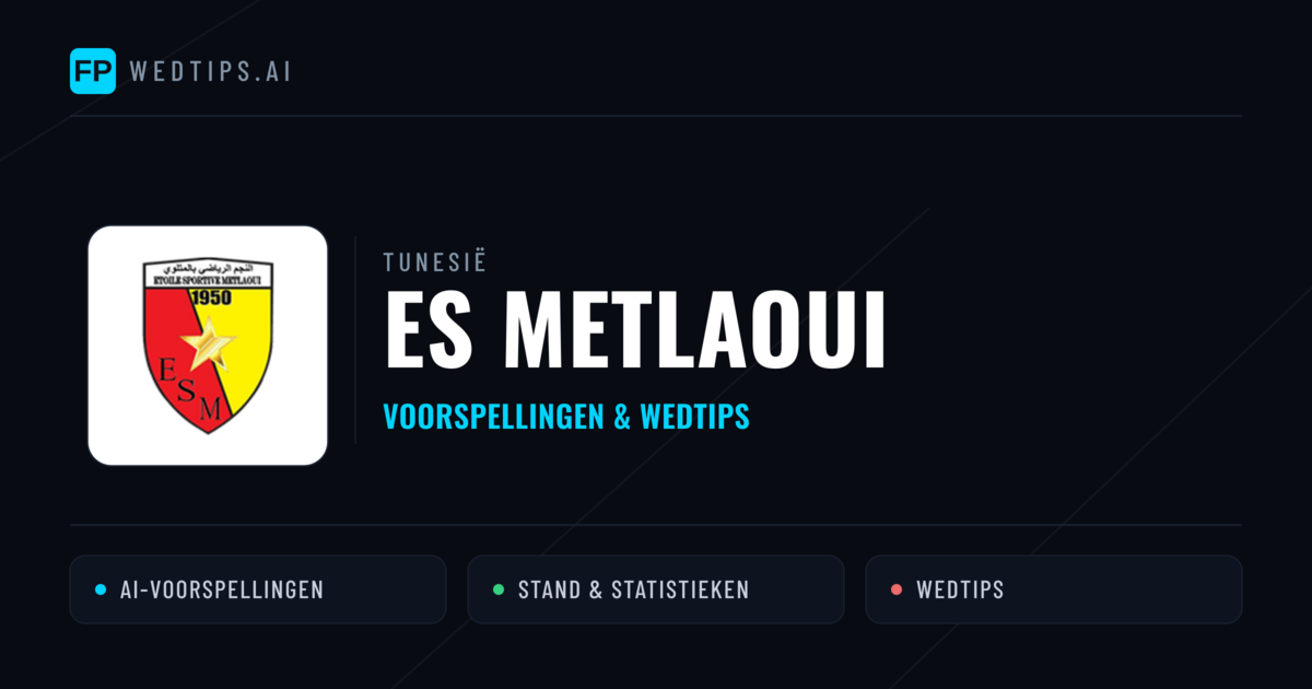 ES Metlaoui voorspellingen & statistieken