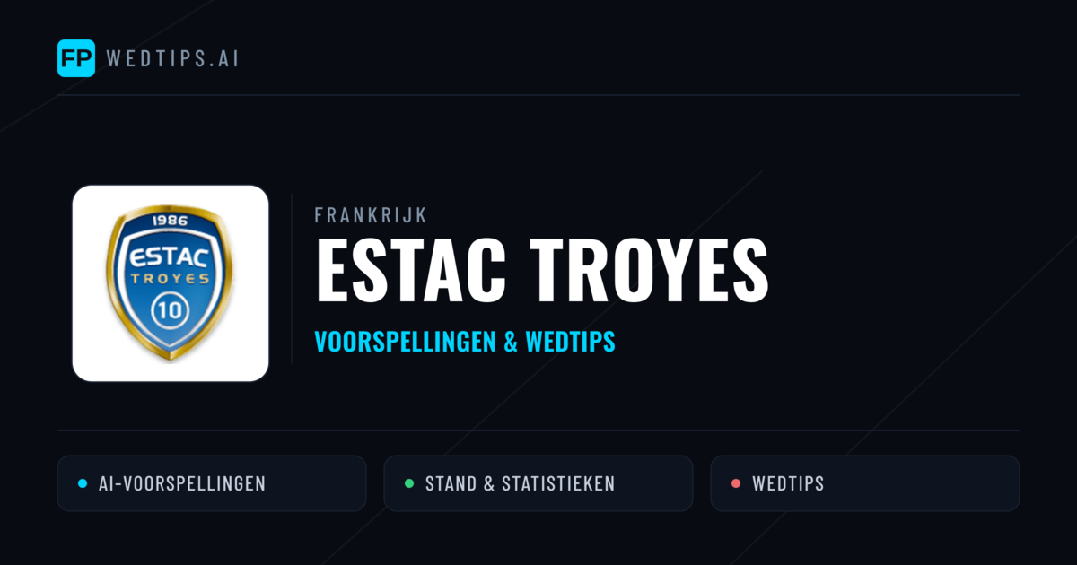 Estac Troyes voorspellingen & statistieken