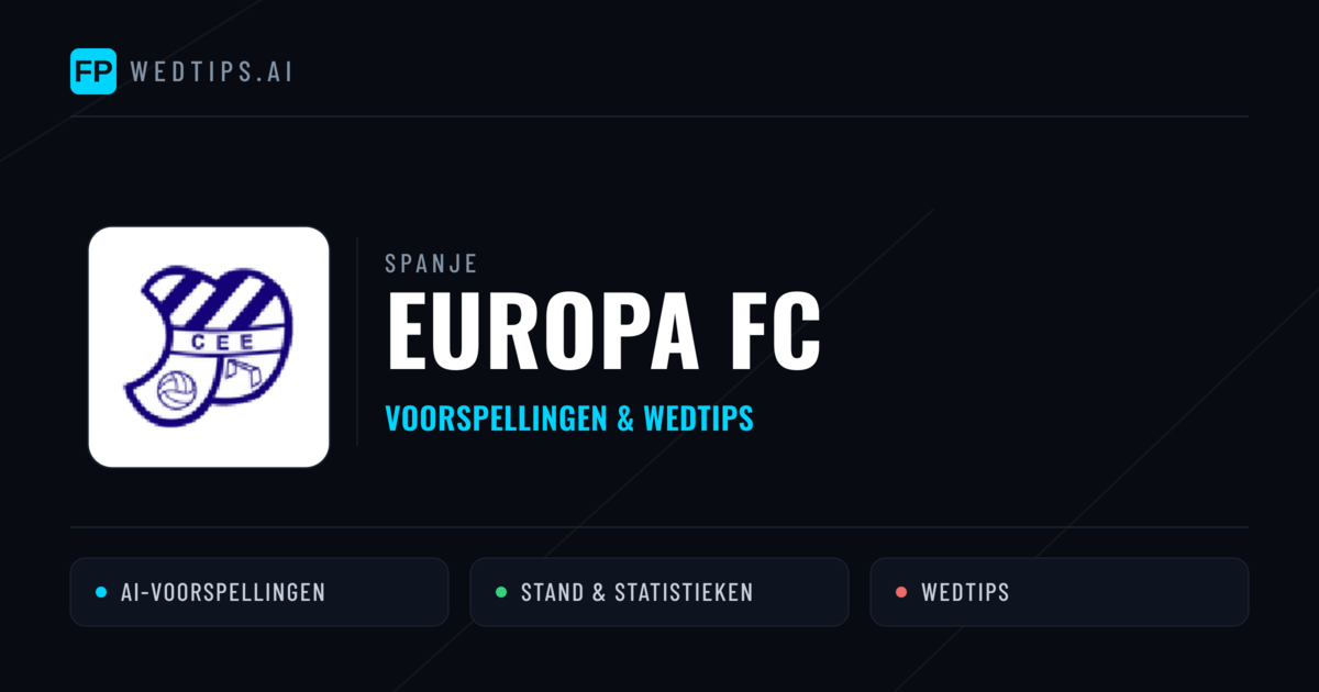 Europa FC voorspellingen & statistieken