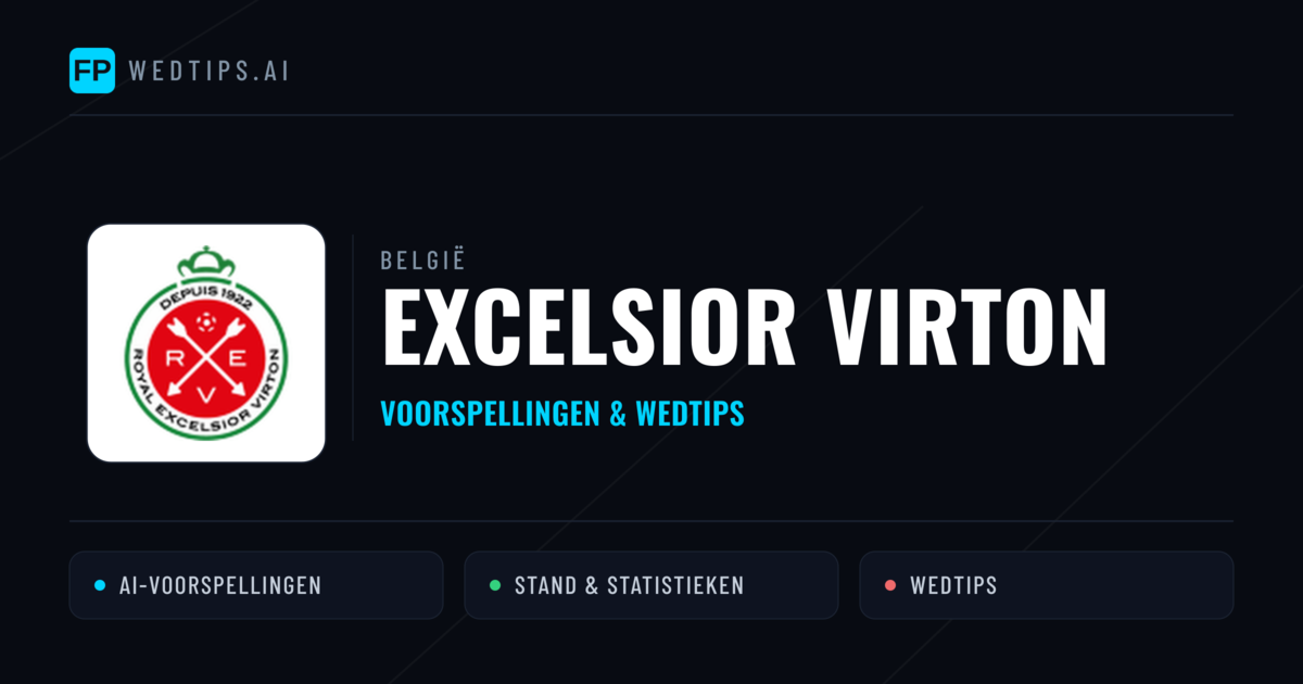 Excelsior Virton voorspellingen & statistieken