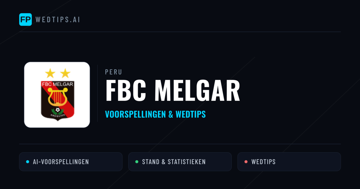 FBC Melgar voorspellingen & statistieken