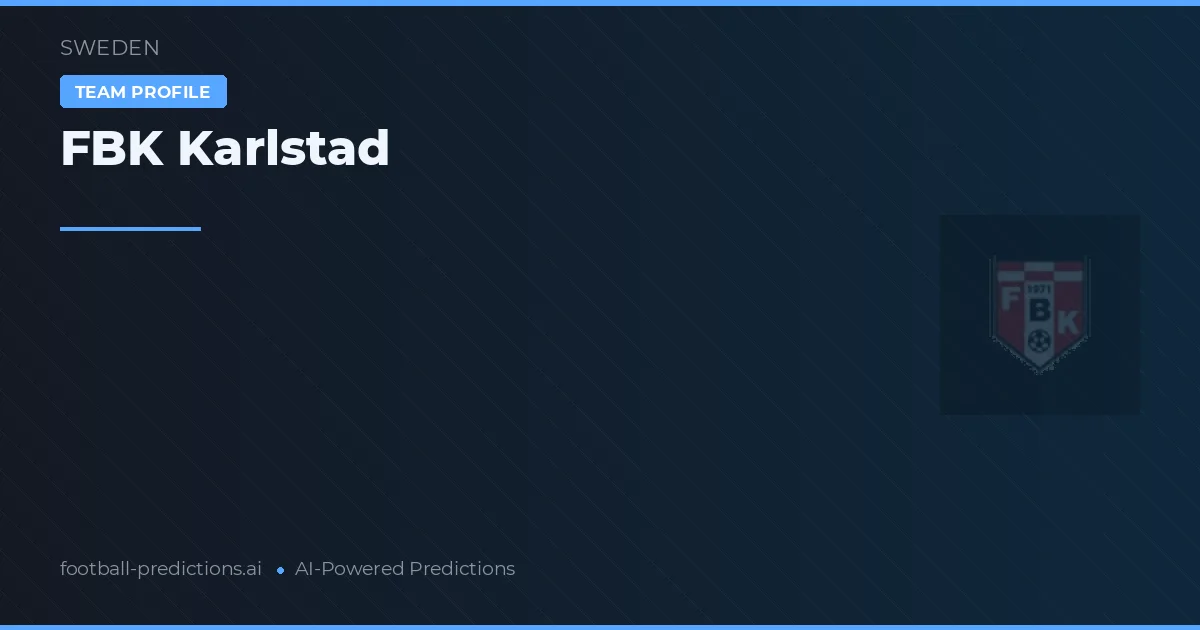 FBK Karlstad voorspellingen & statistieken