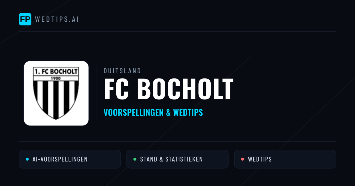 FC Bocholt voorspellingen & statistieken