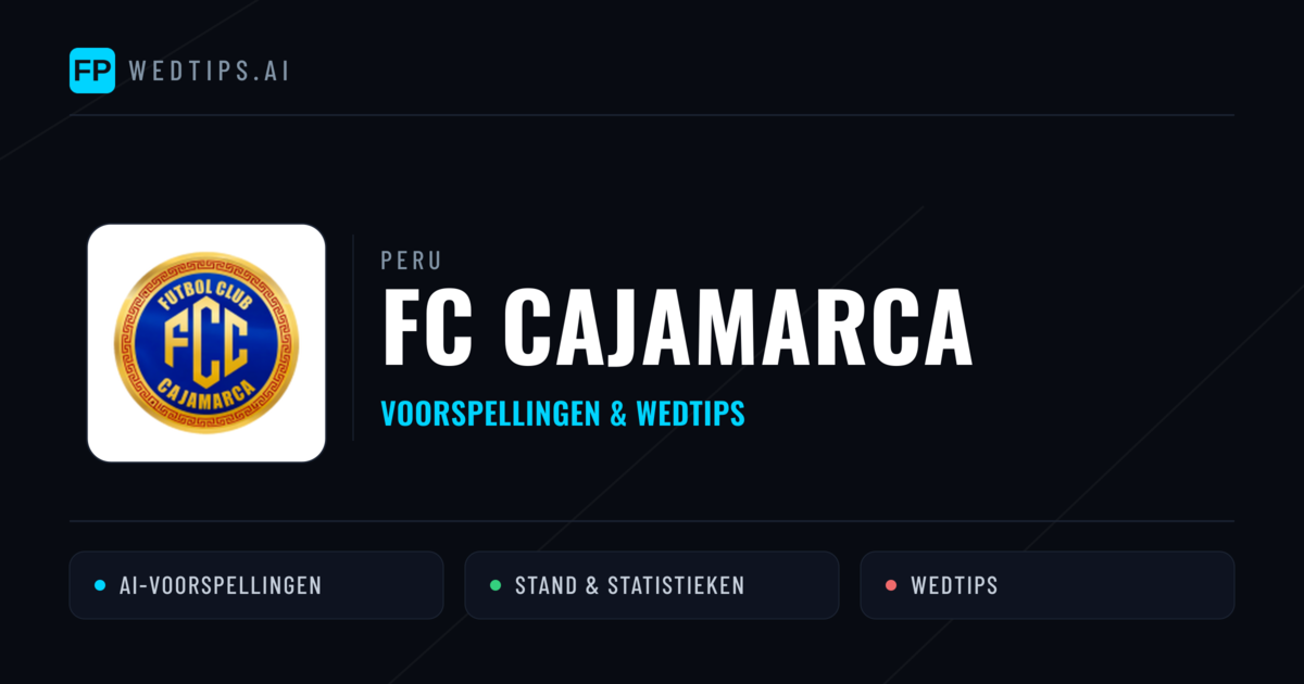 FC Cajamarca voorspellingen & statistieken