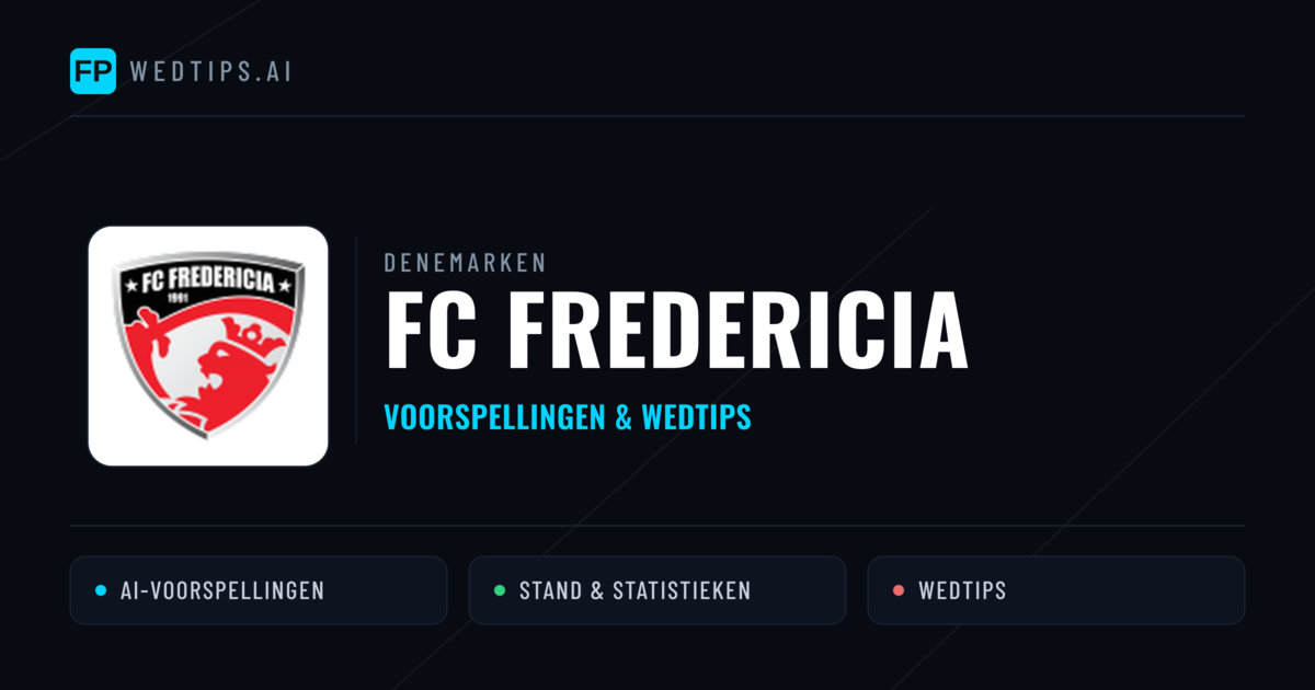 FC Fredericia voorspellingen & statistieken