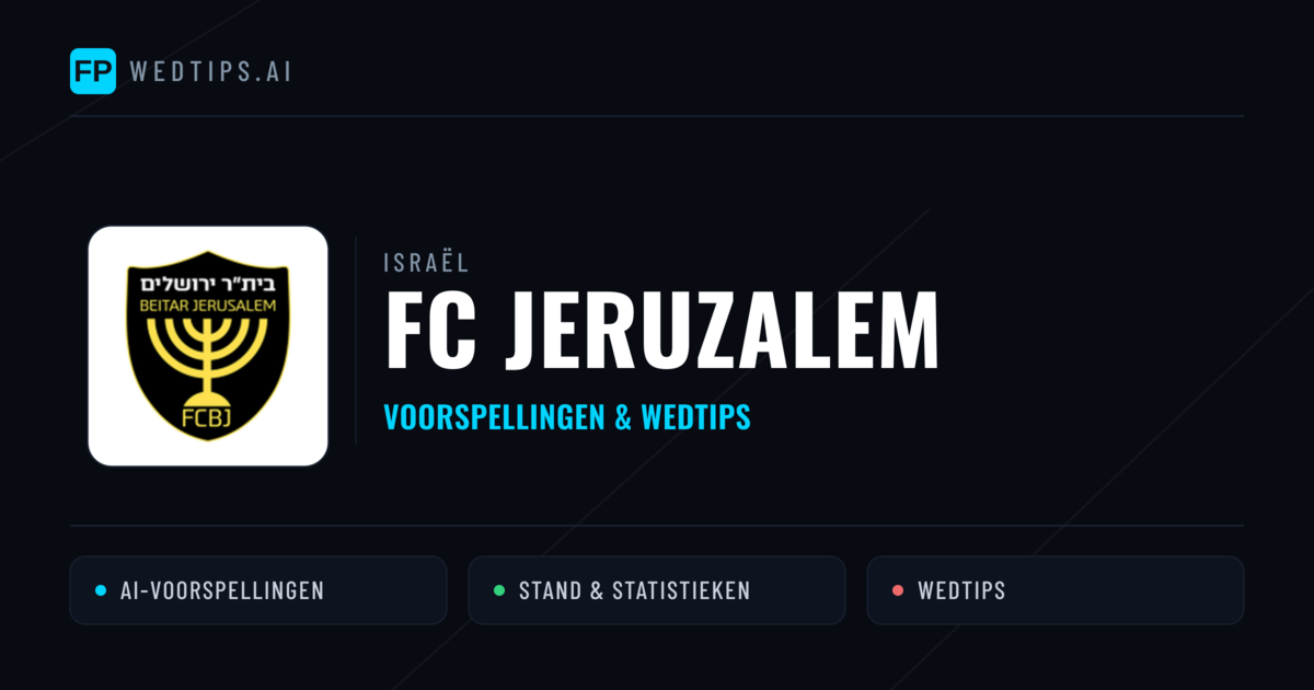 FC Jeruzalem voorspellingen & statistieken