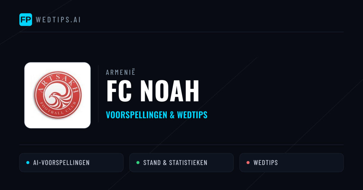 FC Noah voorspellingen & statistieken