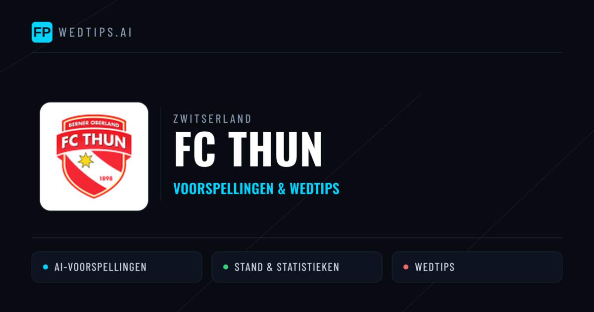 FC Thun voorspellingen & statistieken