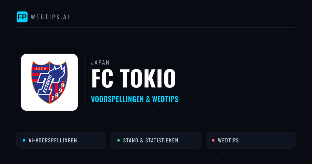 FC Tokio voorspellingen & statistieken