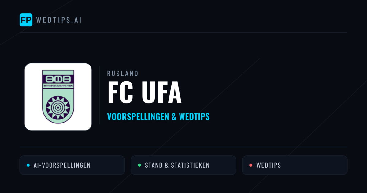 FC UFA voorspellingen & statistieken
