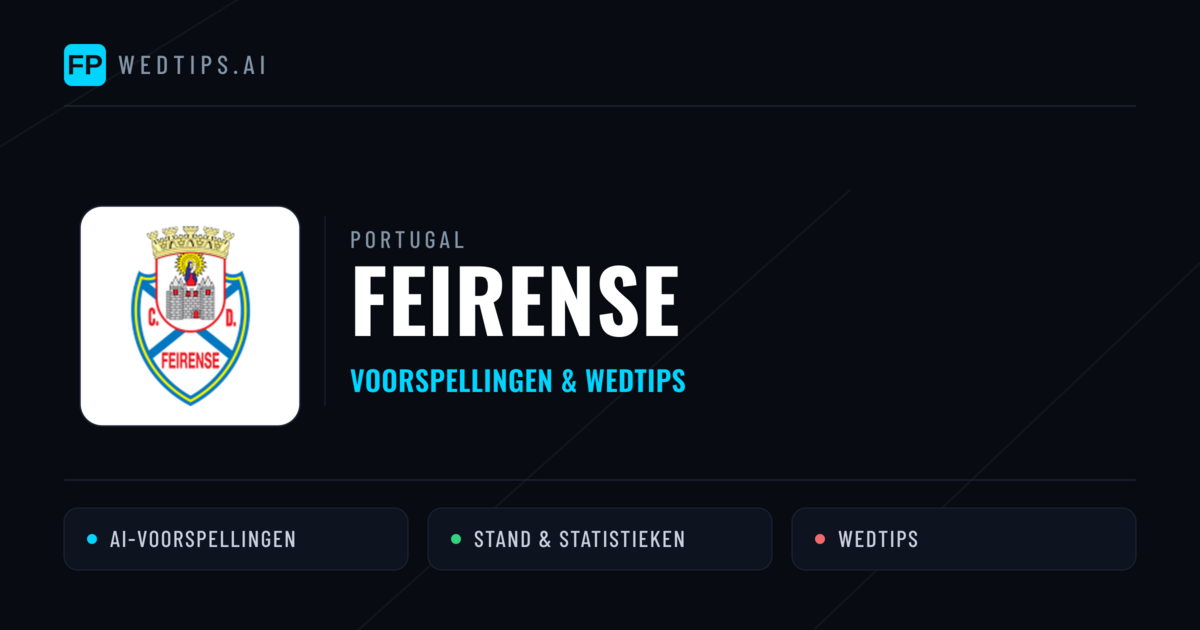 Feirense voorspellingen & statistieken