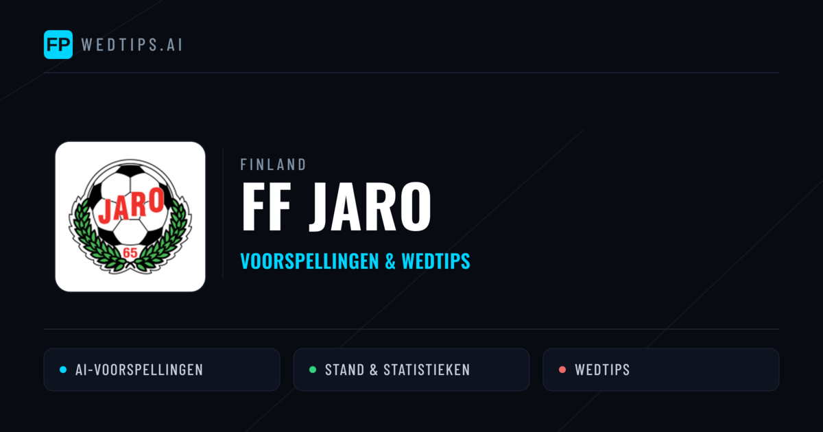FF Jaro voorspellingen & statistieken