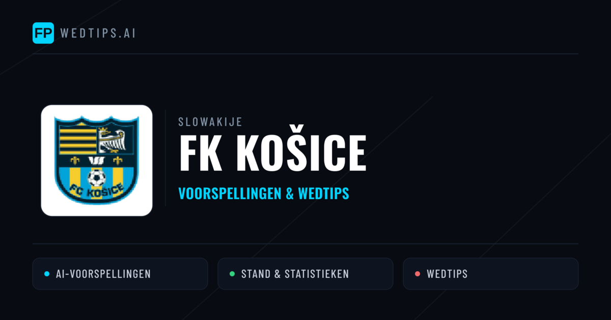 FK Košice voorspellingen & statistieken
