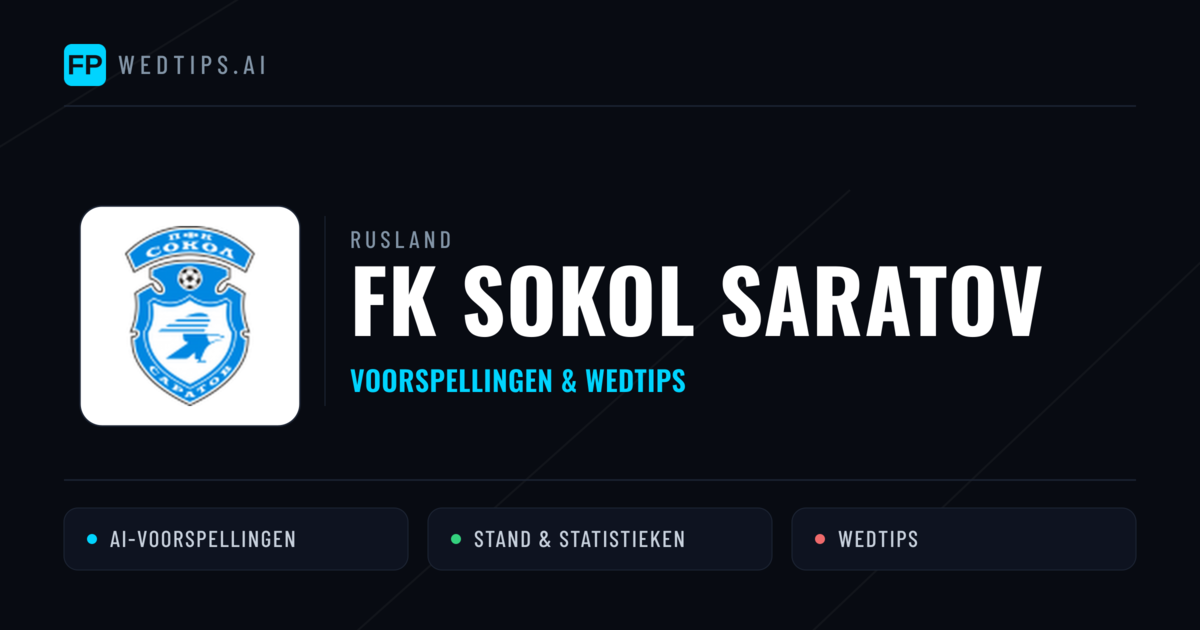 FK Sokol Saratov voorspellingen & statistieken