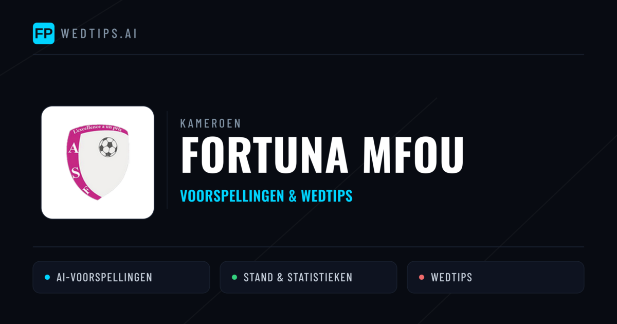 Fortuna Mfou voorspellingen & statistieken