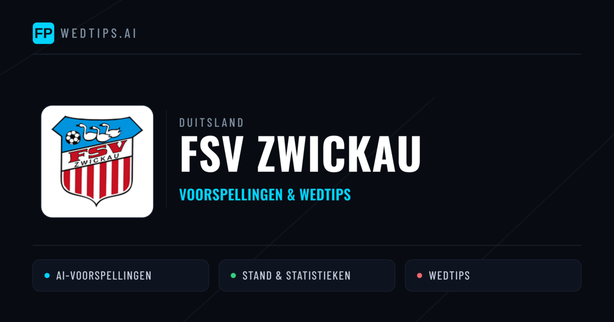 FSV Zwickau voorspellingen & statistieken