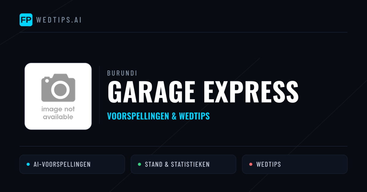 Garage Express voorspellingen & statistieken