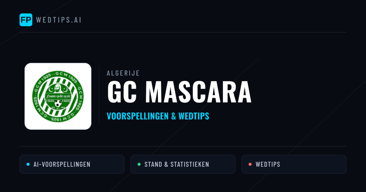 GC Mascara voorspellingen & statistieken