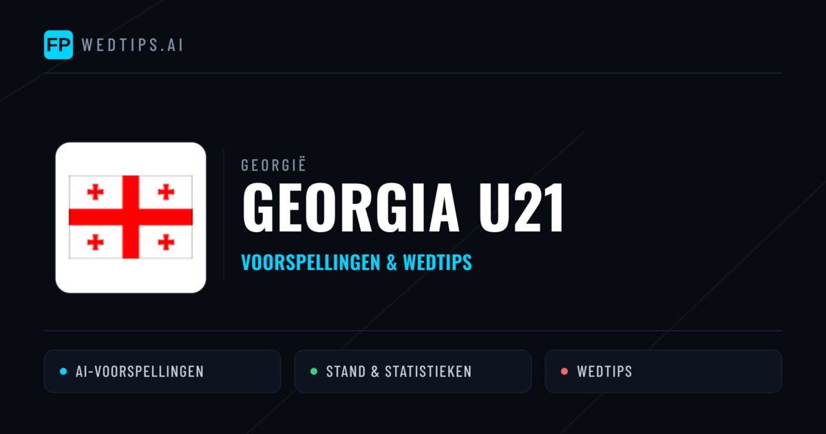 Georgia U21 voorspellingen & statistieken