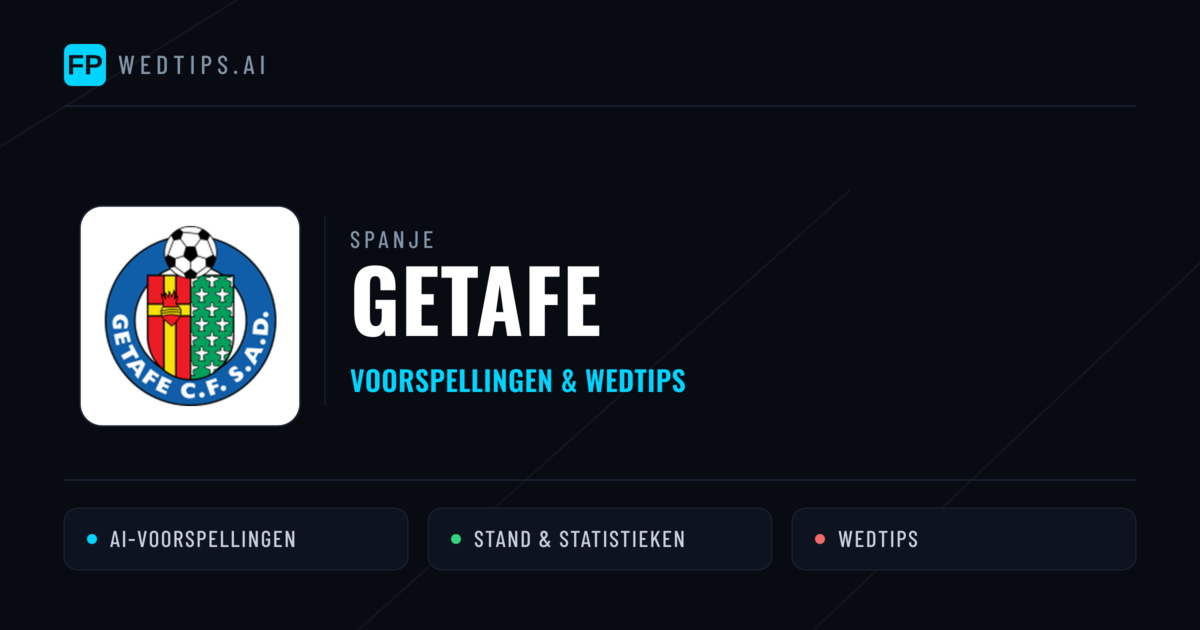 Getafe voorspellingen & statistieken