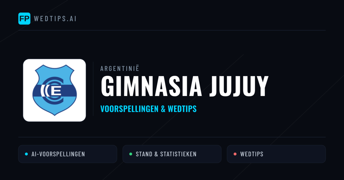 Gimnasia Jujuy voorspellingen & statistieken