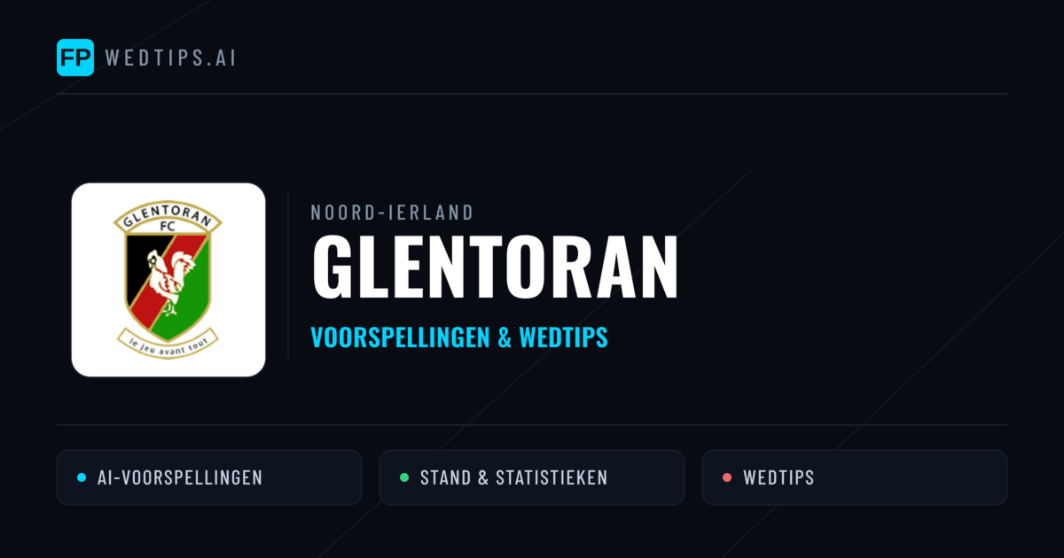 Glentoran voorspellingen & statistieken