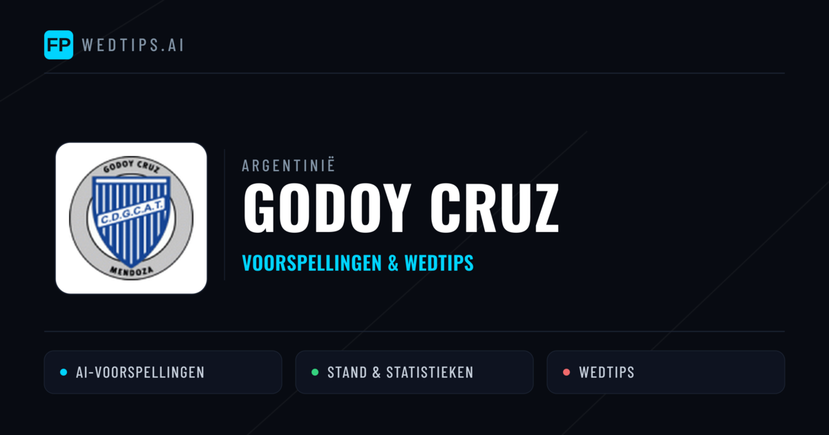 Godoy Cruz voorspellingen & statistieken