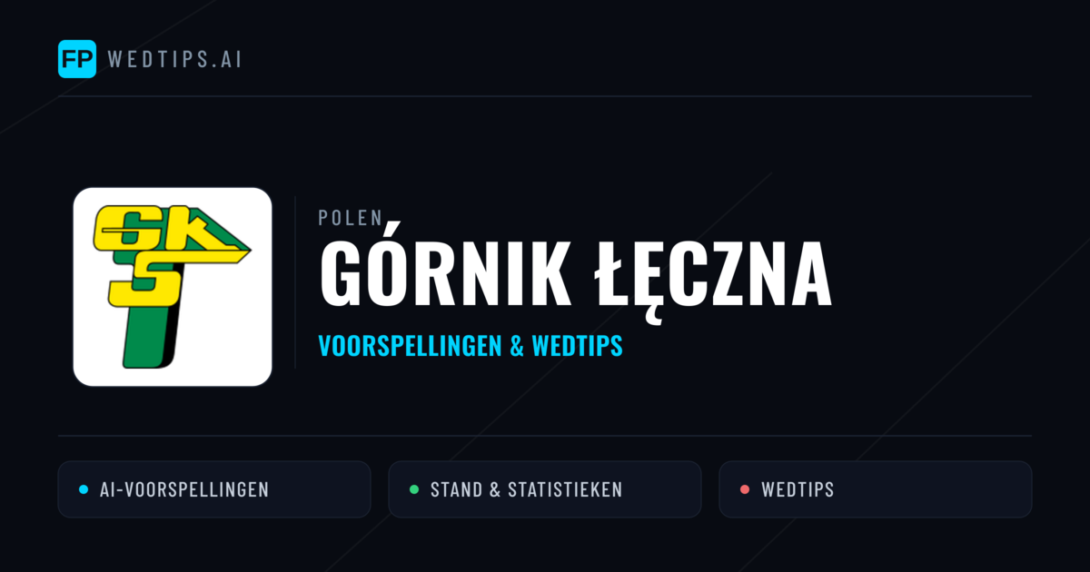 Górnik Łęczna voorspellingen & statistieken
