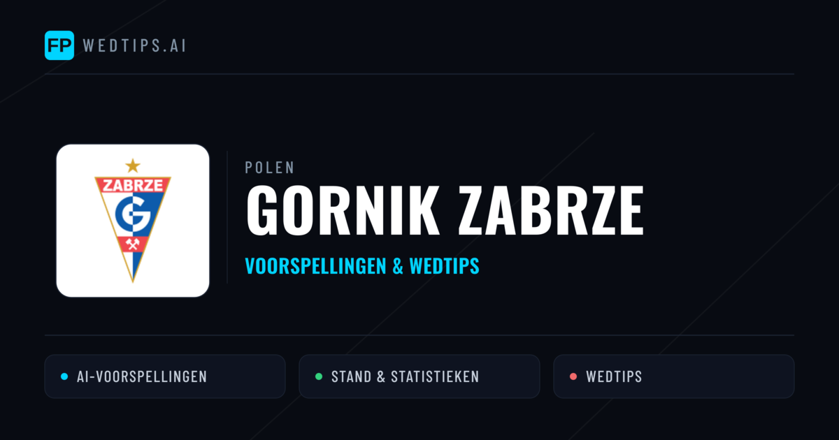 Gornik Zabrze voorspellingen & statistieken