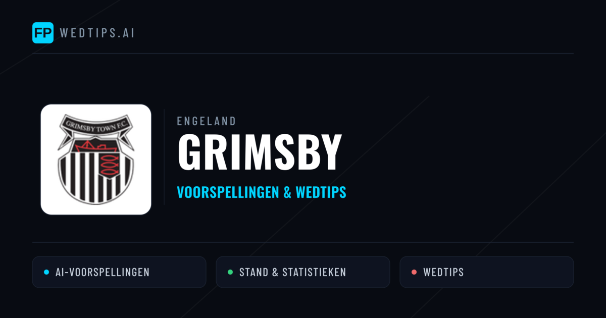 Grimsby voorspellingen & statistieken