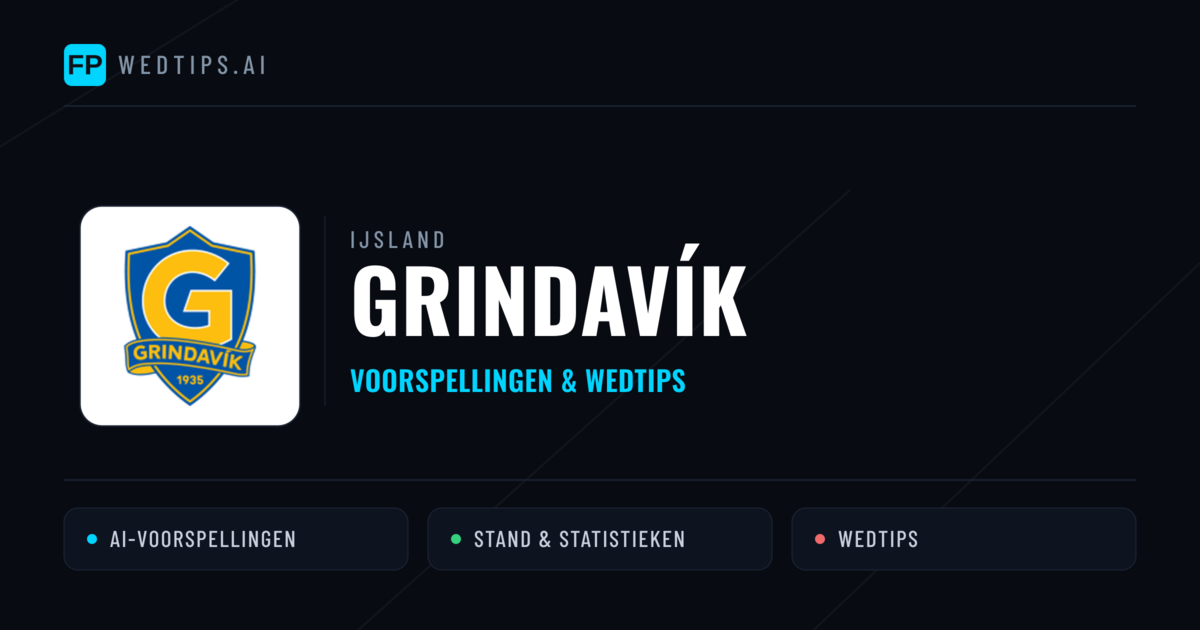 Grindavík voorspellingen & statistieken