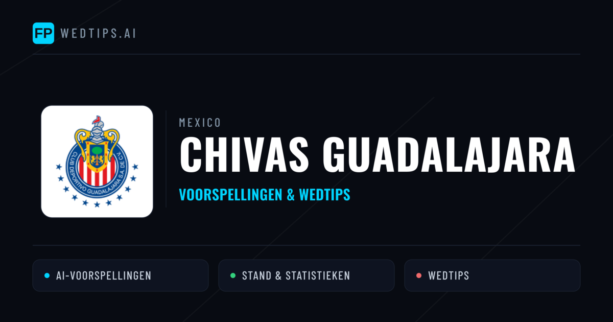 Chivas Guadalajara voorspellingen & statistieken