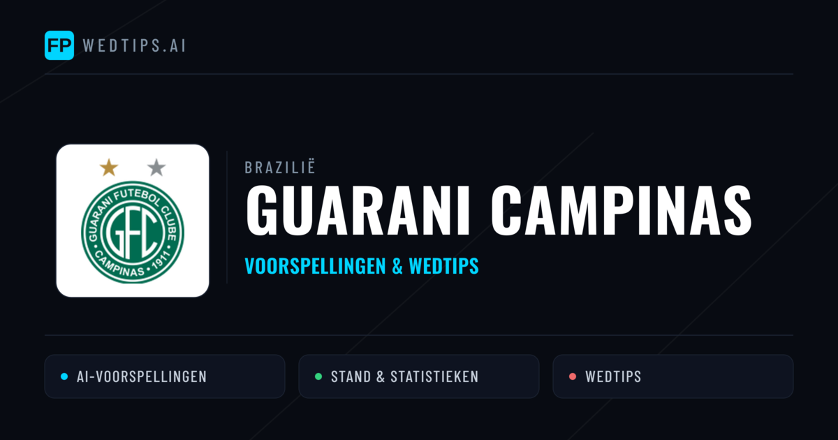 Guarani Campinas voorspellingen & statistieken