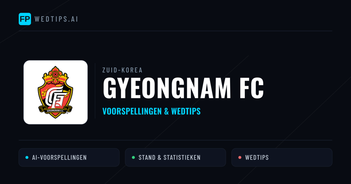 Gyeongnam FC voorspellingen & statistieken