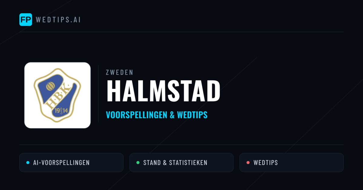 Halmstad voorspellingen & statistieken