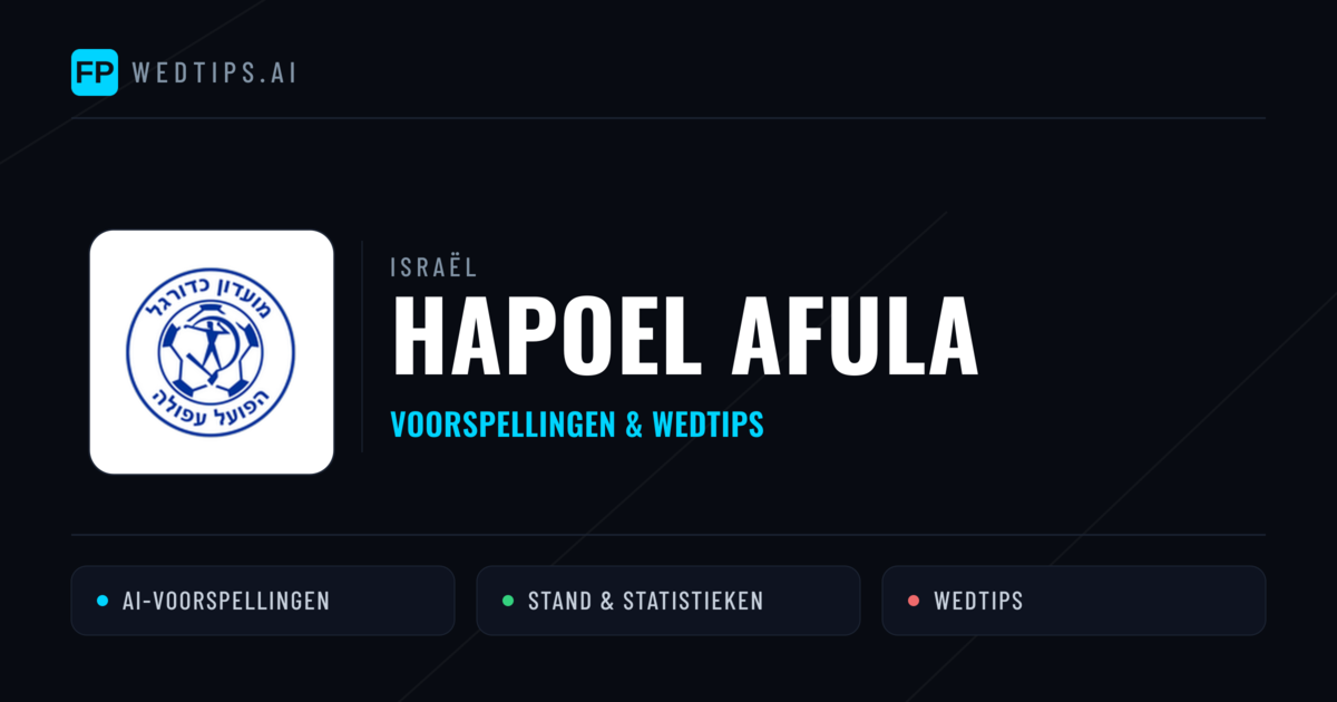 Hapoel Afula voorspellingen & statistieken