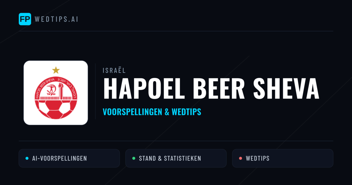 Hapoel Beer Sheva voorspellingen & statistieken