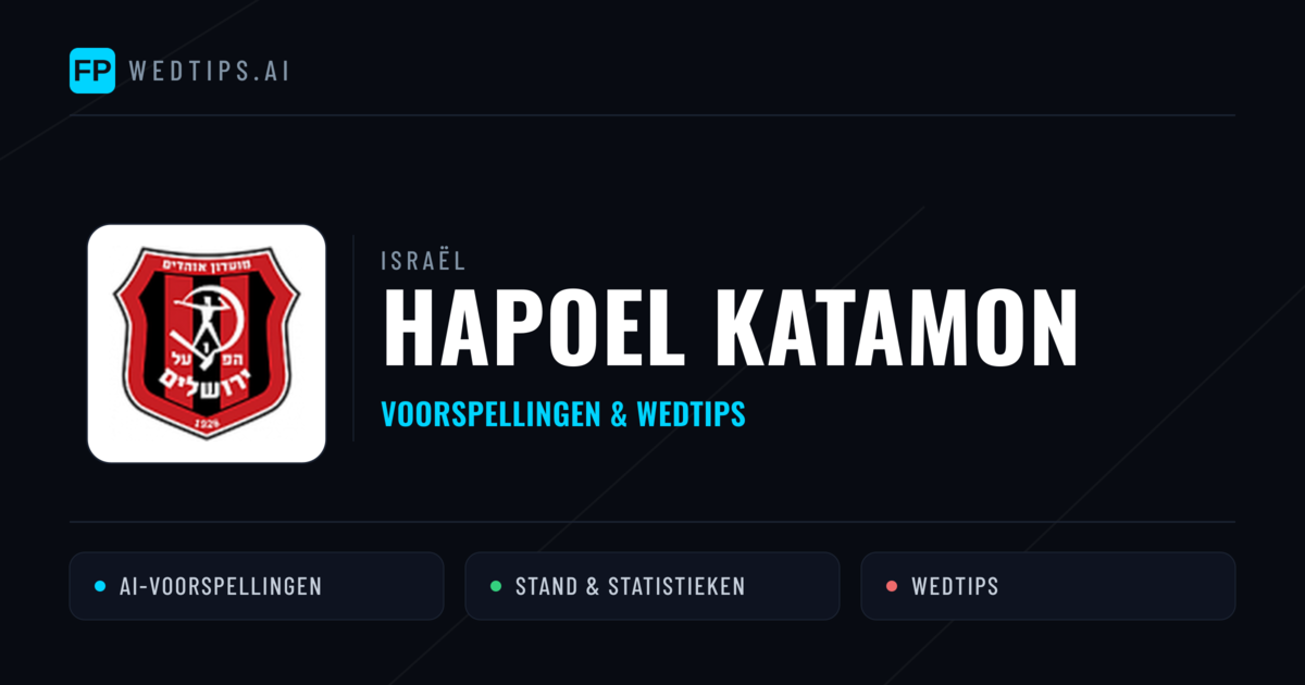 Hapoel Katamon voorspellingen & statistieken