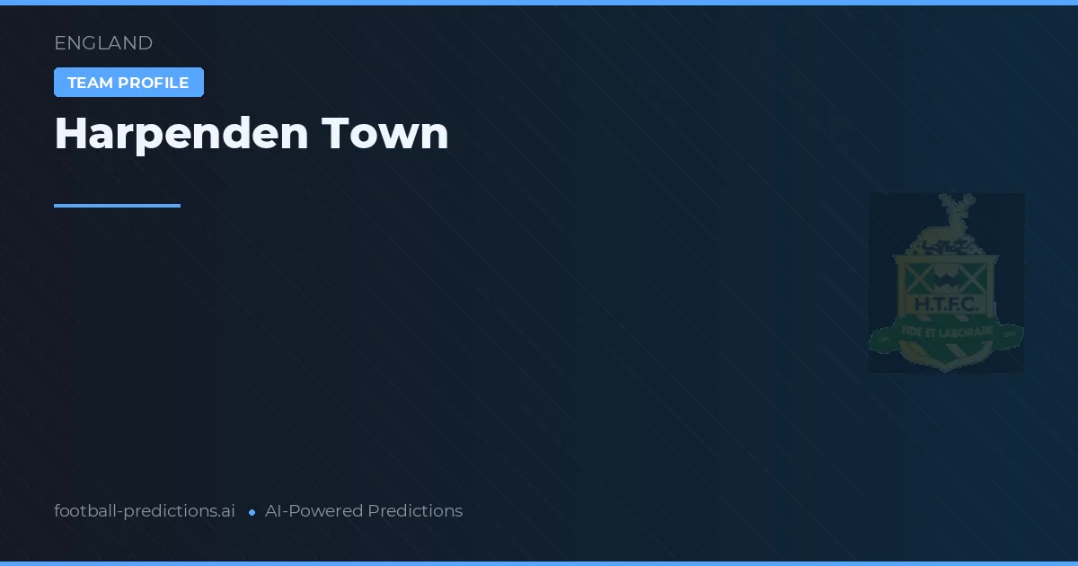 Harpenden Town voorspellingen & statistieken