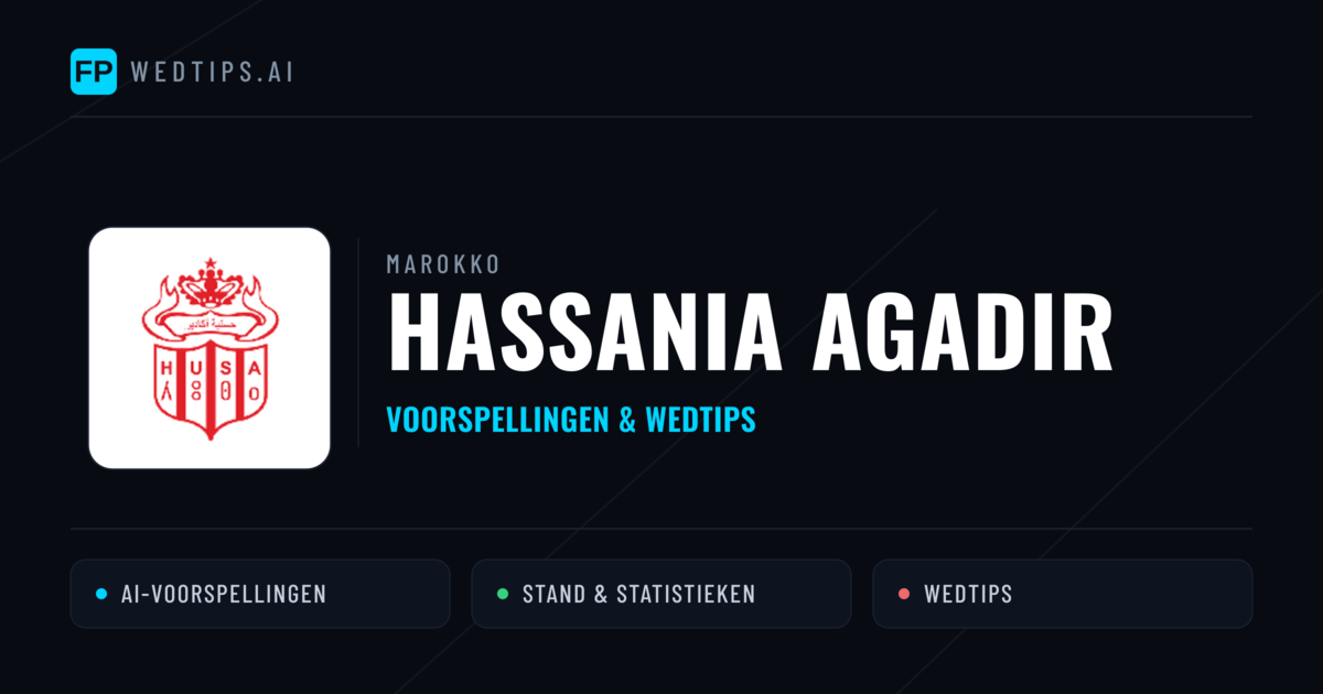 Hassania Agadir voorspellingen & statistieken