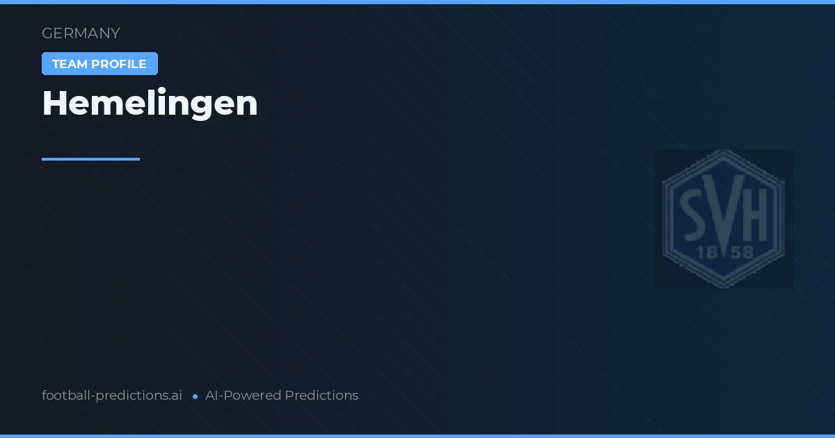 Hemelingen voorspellingen & statistieken