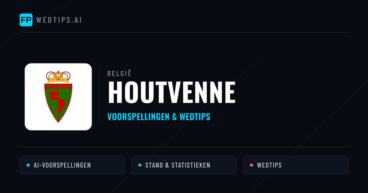 Houtvenne voorspellingen & statistieken