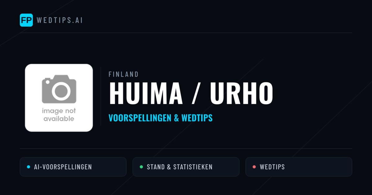 Huima / Urho voorspellingen & statistieken