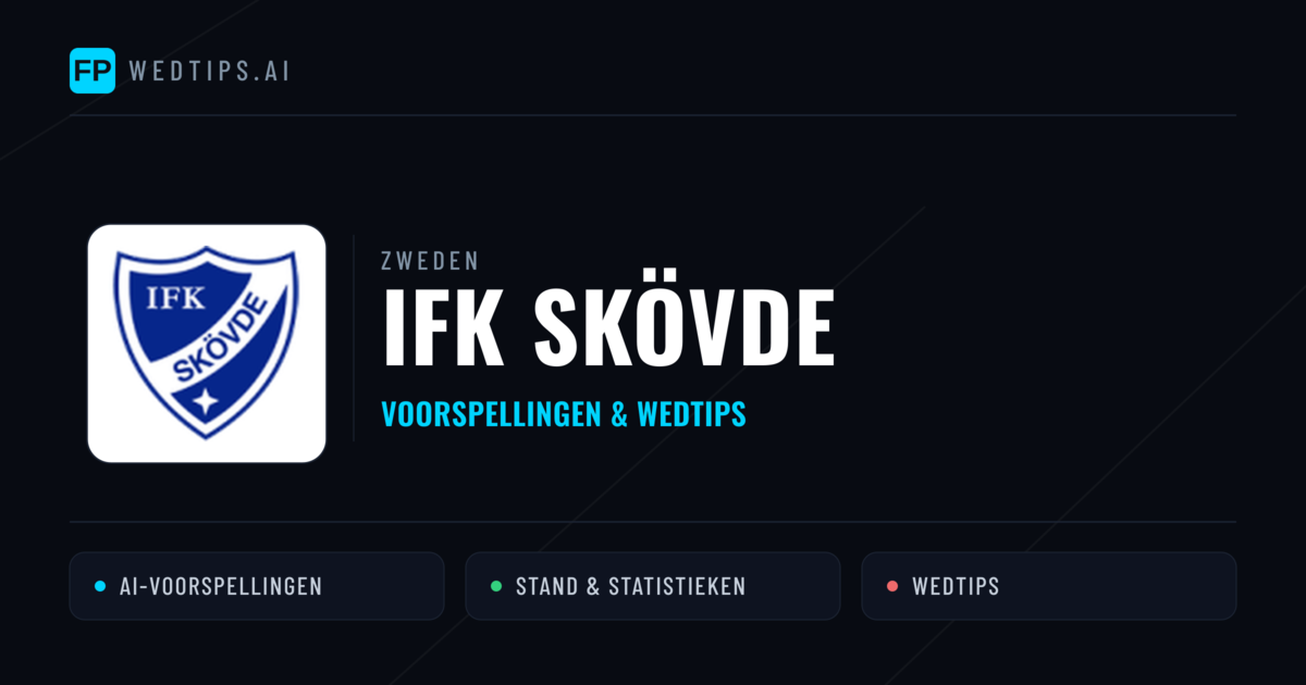 IFK Skövde voorspellingen & statistieken