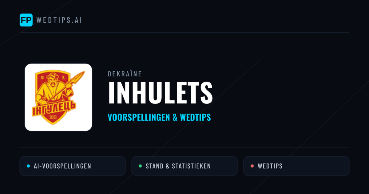 Inhulets voorspellingen & statistieken