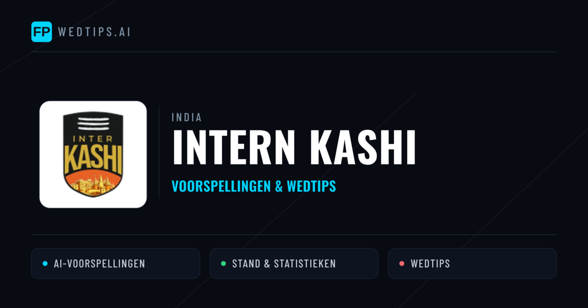 Intern Kashi voorspellingen & statistieken