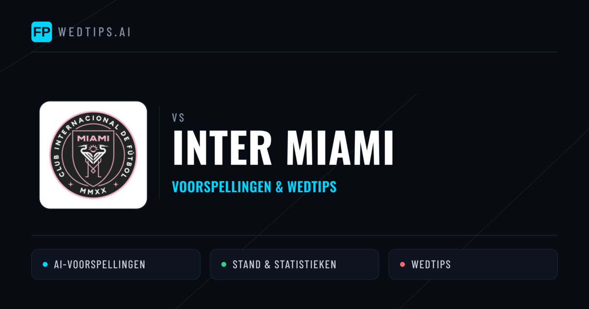 Inter Miami voorspellingen & statistieken